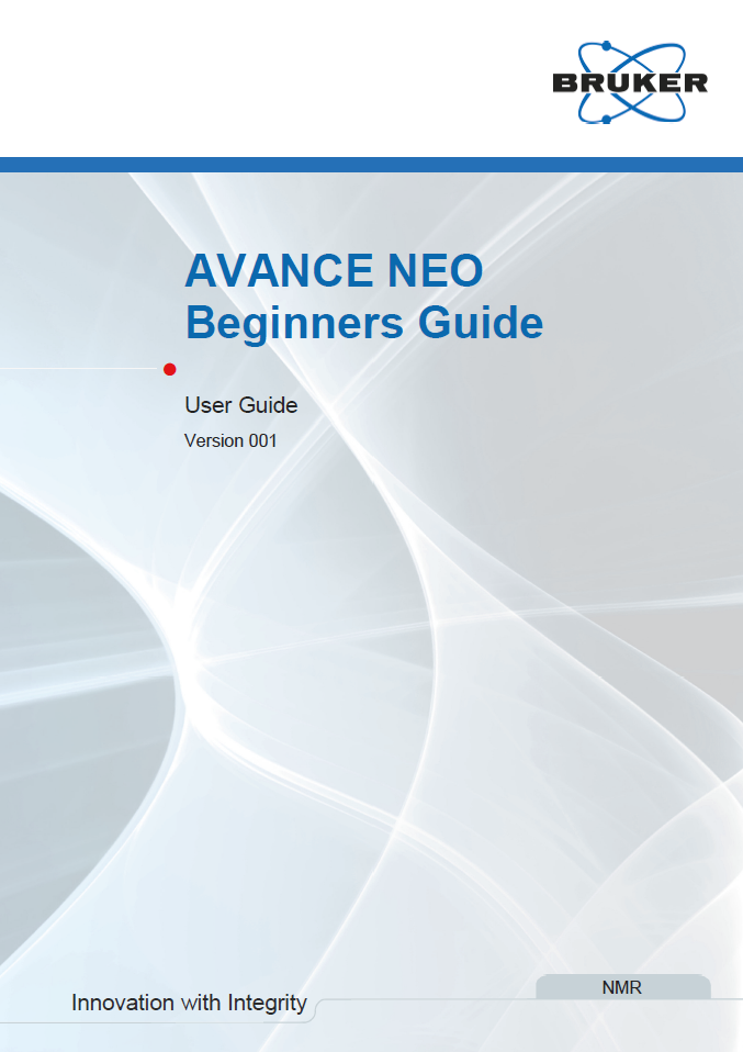 AVANCE NEO Beginners Guide
